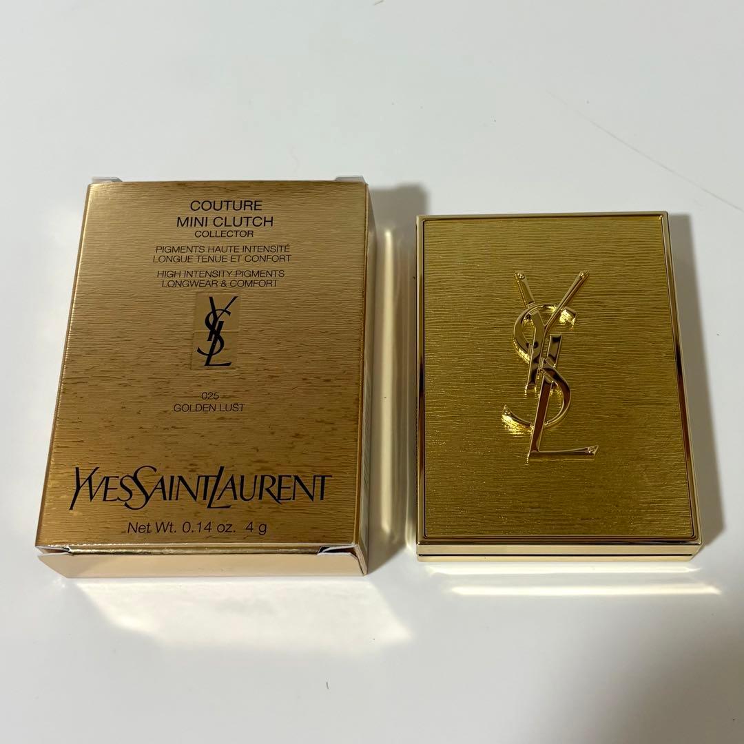 YSL クチュールミニクラッチ 本体025ゴールデンラスト 限定
