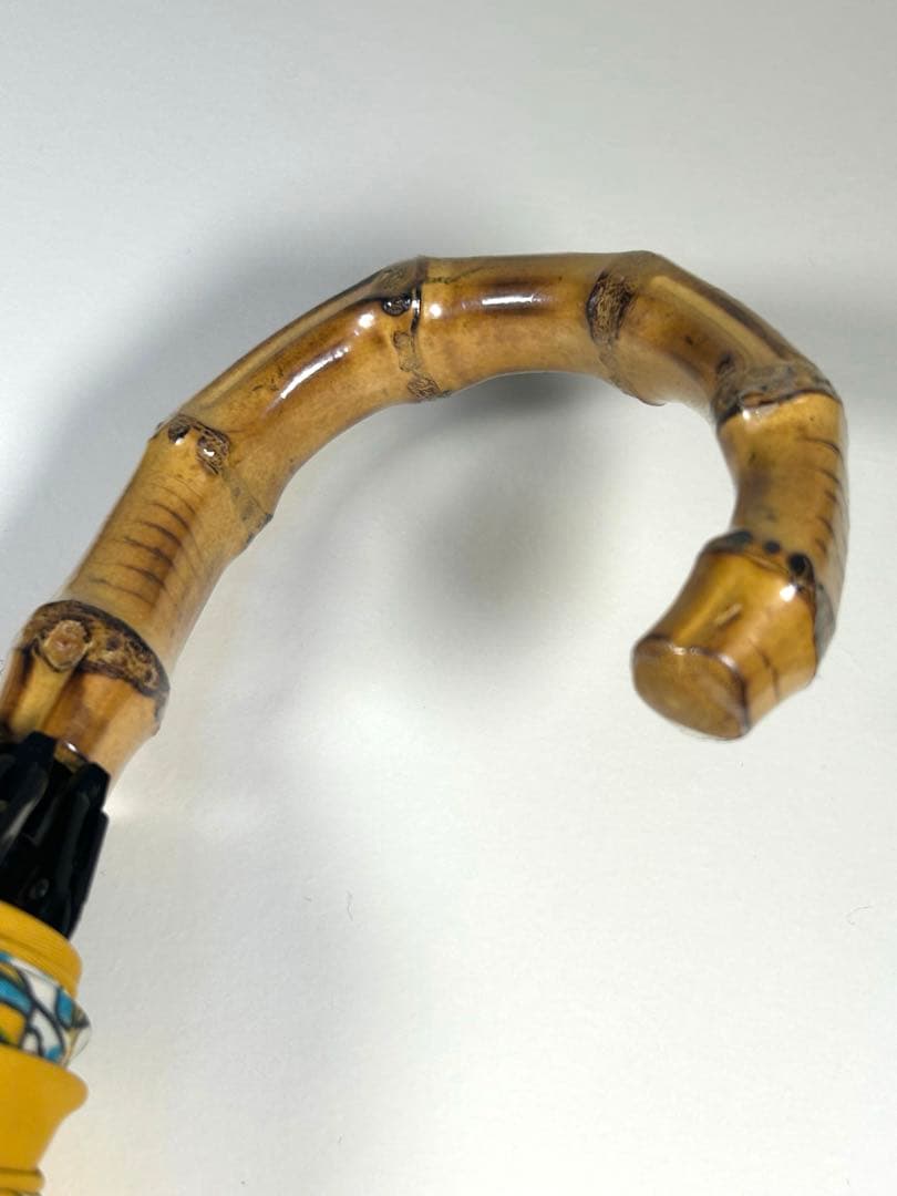 manipuri マニプリ 晴雨兼用 折り畳み傘 イエロー トランプ