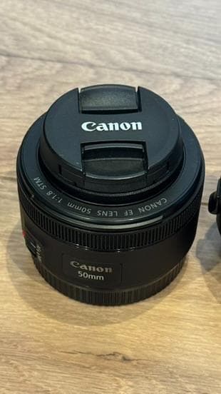 Canon EF 50mm f/1.18 STM + クロップマウントアダプター