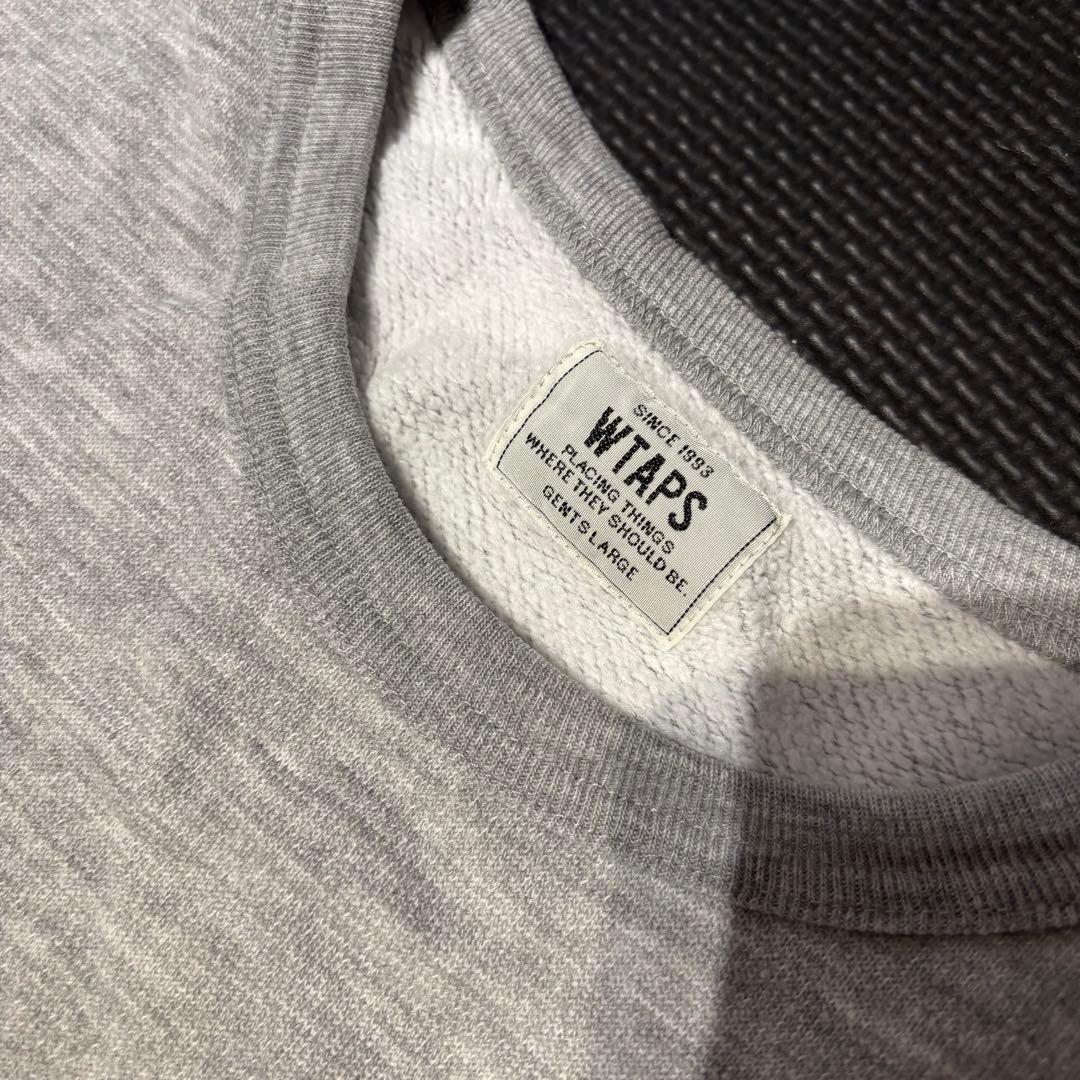 WTAPS SWEATSHIRT グレー スウェット Lサイズ