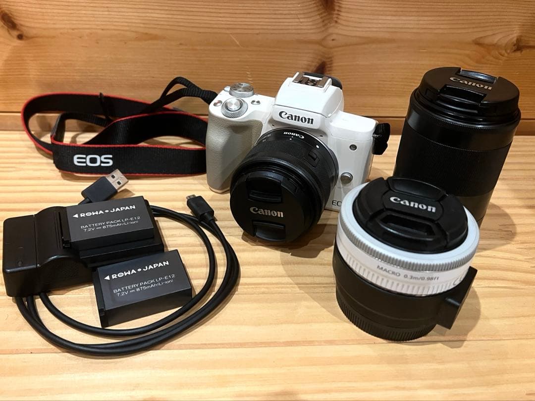 Canon EOS kiss M⭐︎レンズセット