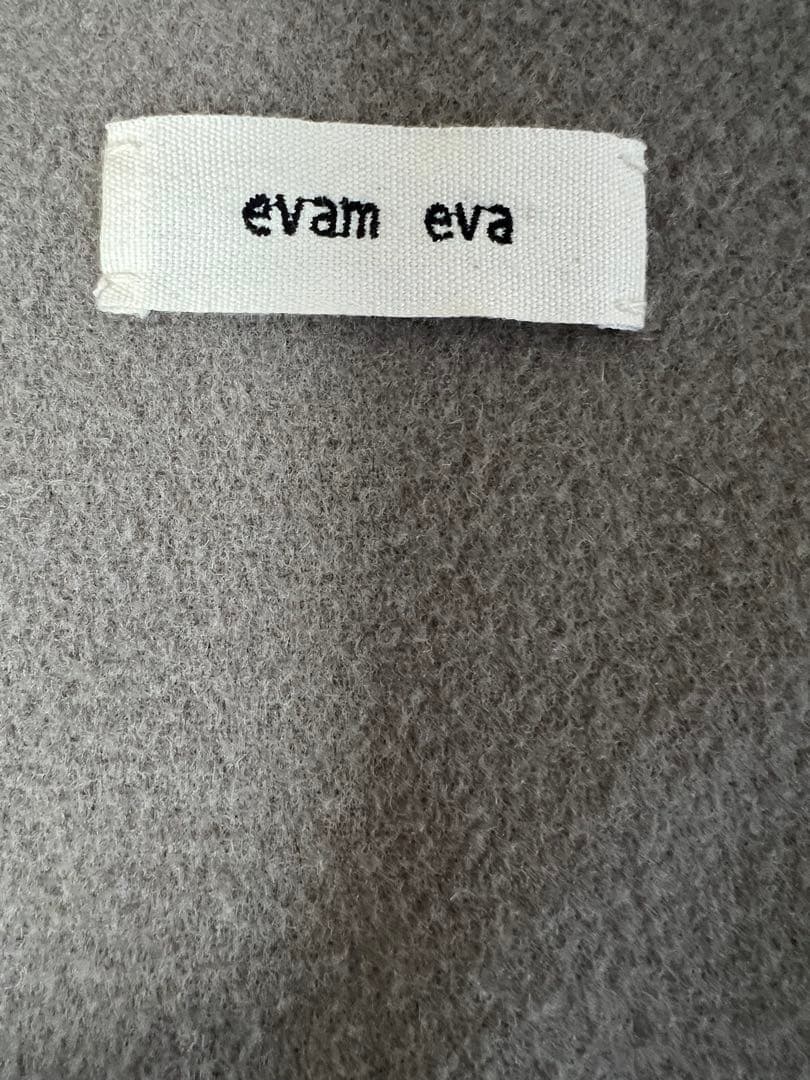 evam eva ウール ロングベスト