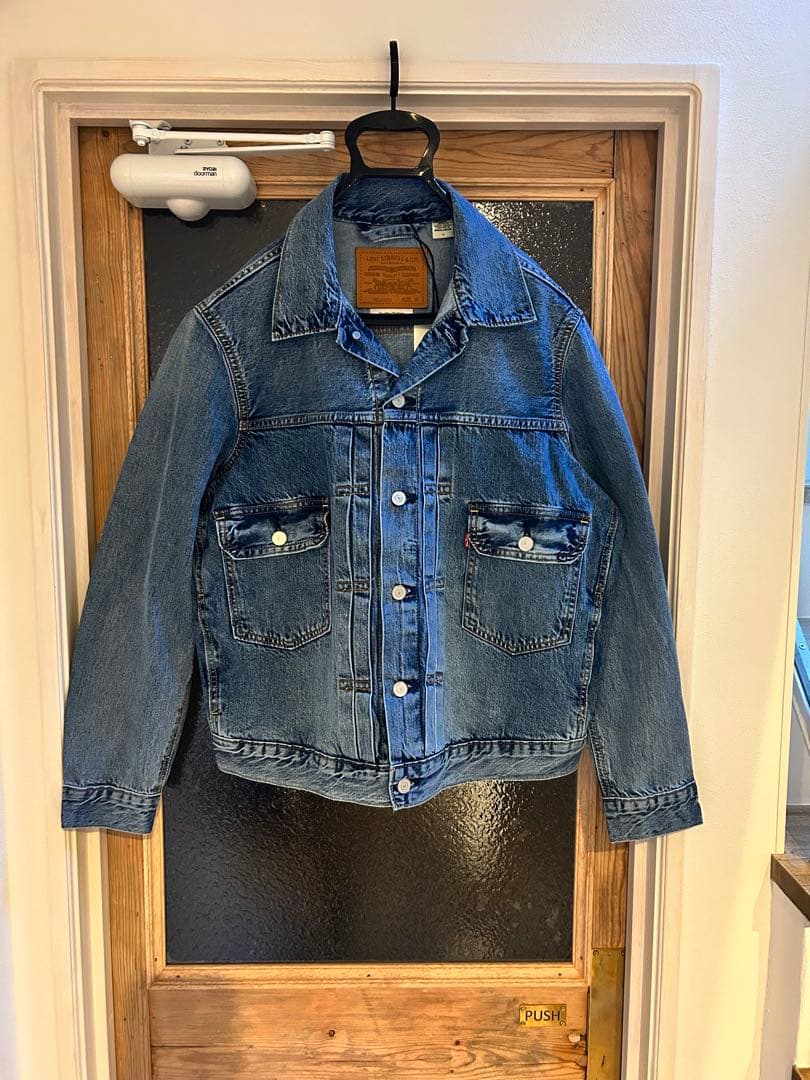 リーバイスTYPEⅡトラッカージャケットリラックスM(日本サイズはL)セルビッチ