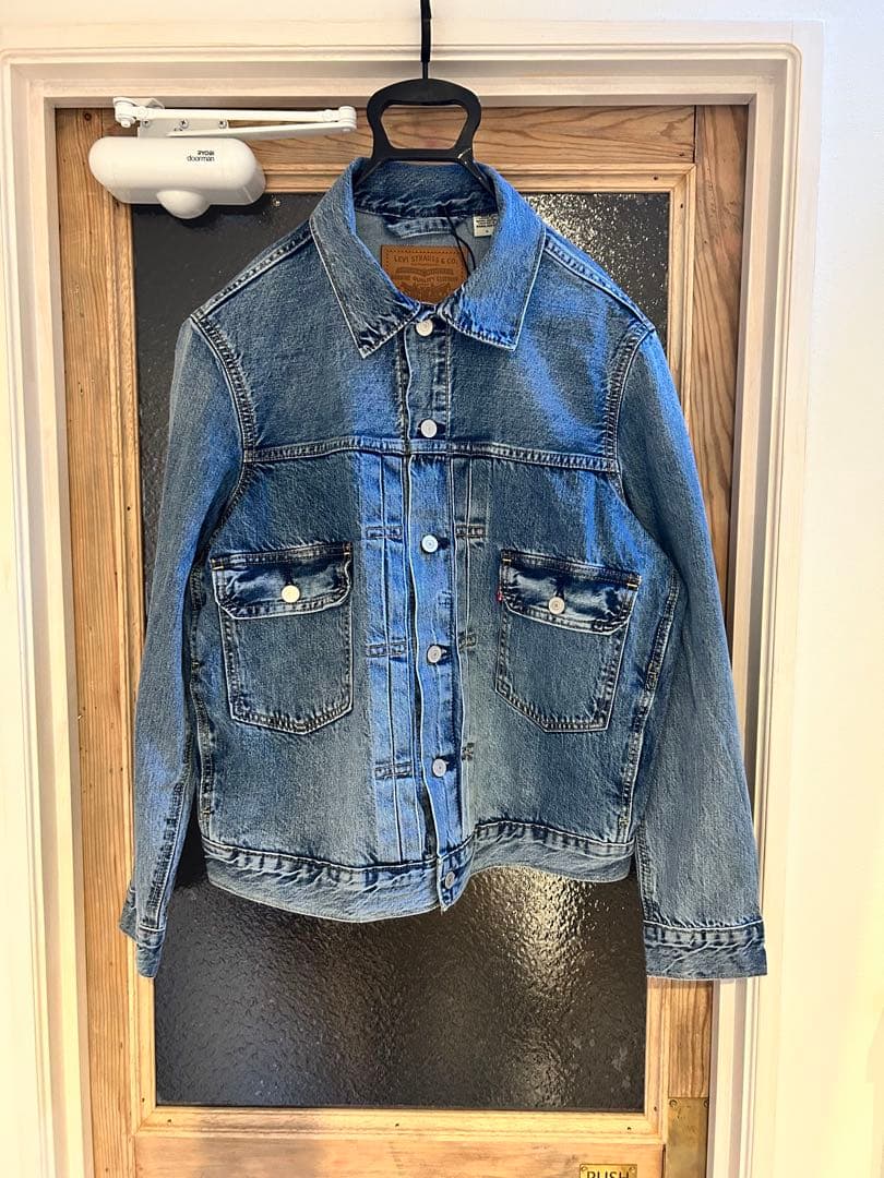 リーバイスTYPEⅡトラッカージャケットリラックスM(日本サイズはL)セルビッチ