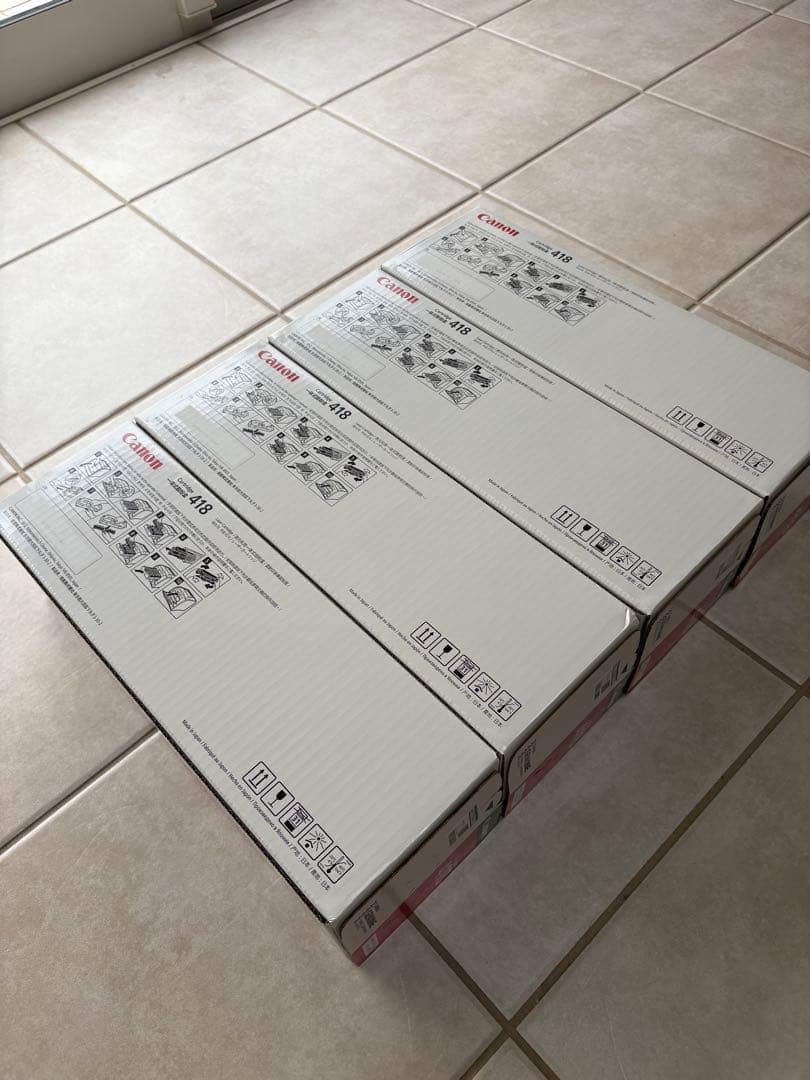 Canon トナーカートリッジ 418シリーズ全4色（C/M/Y/BK）セット