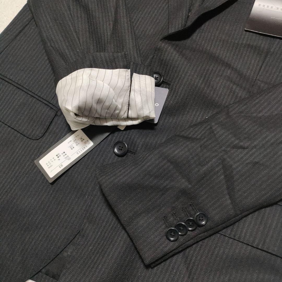 新品！　ヒルトン　グアベロ ドゥカティ　ストライプ　セットアップ　黒　AB5