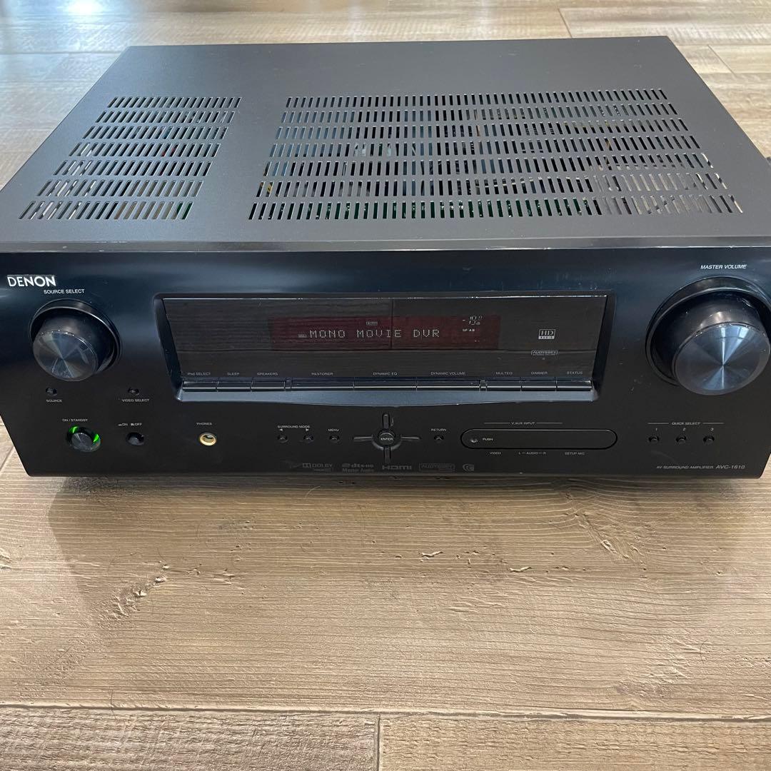 DENON AVアンプ AVC1610 美品　リモコン付き
