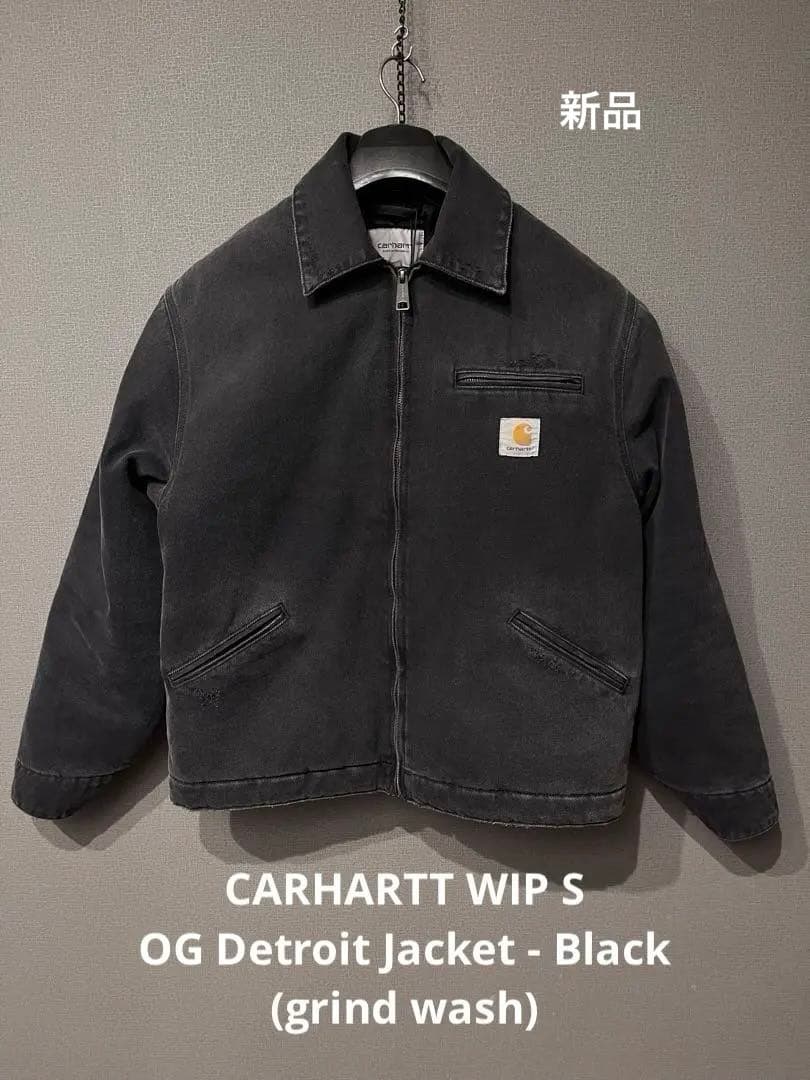 ジャケット・アウター CARHARTT OG Detroit Jacket Black S