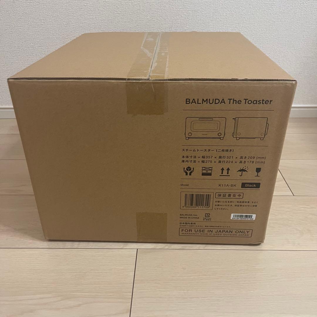 ✨【新品未使用】BALMUDA The Toaster K11A-BK ブラック