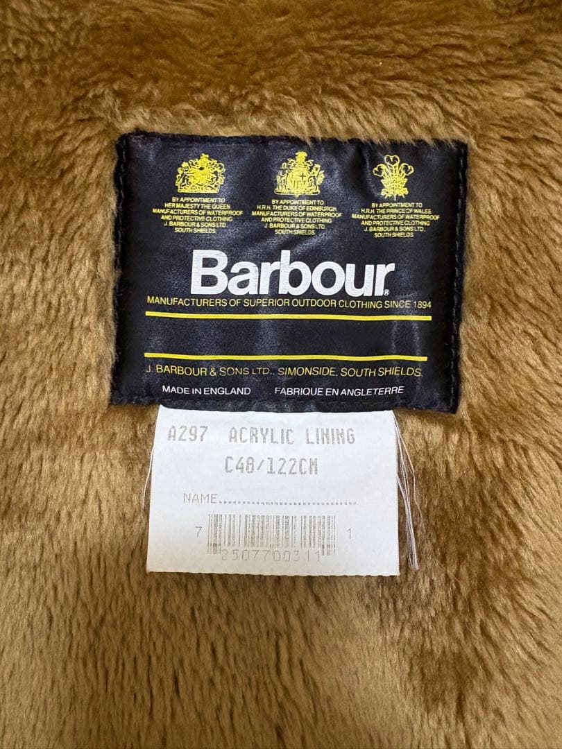 Barbour ベスト