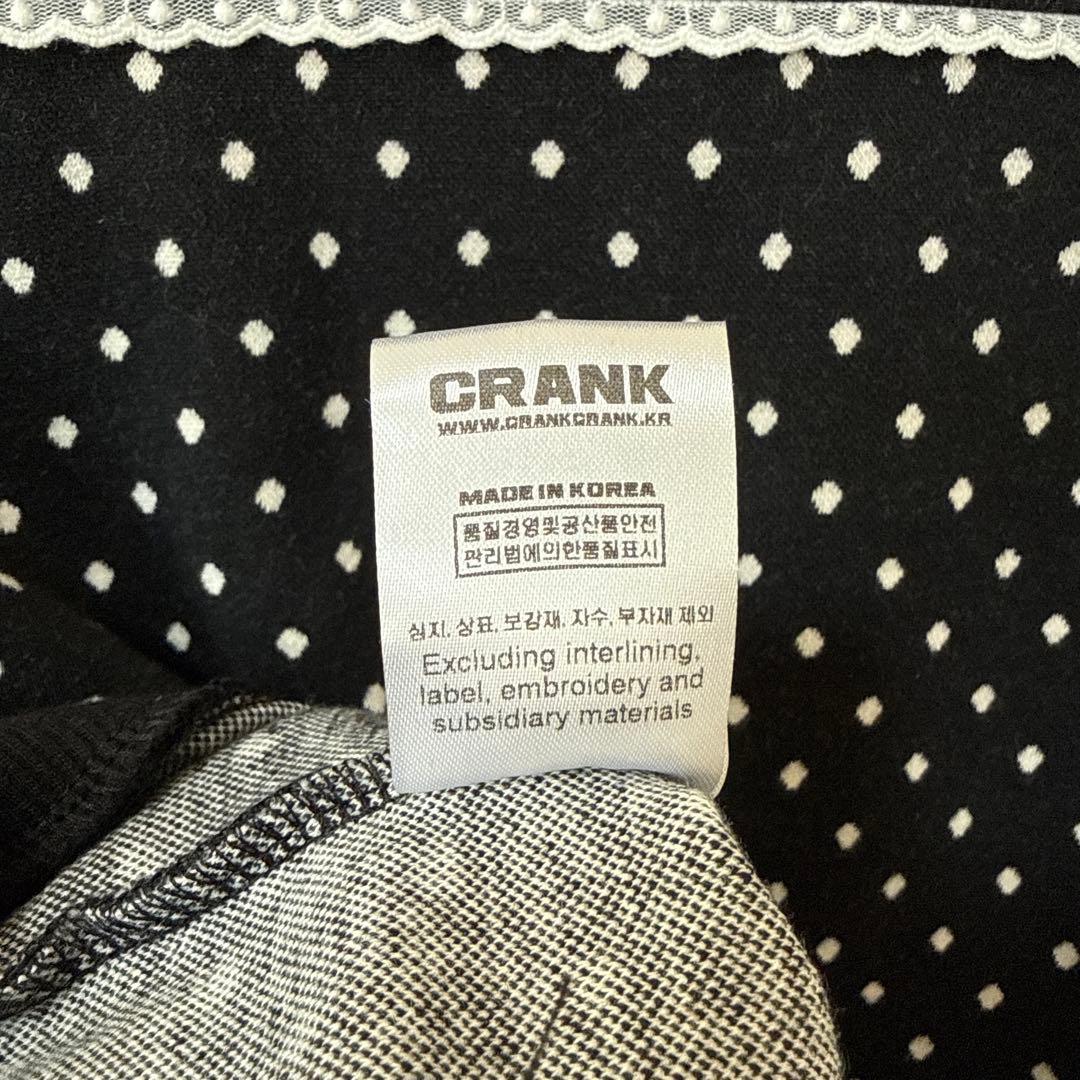 トップス crank rose dot track jacket