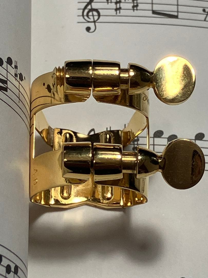 Wood Stone リガチャー アルト Bobby Dukoff　デュコフ用