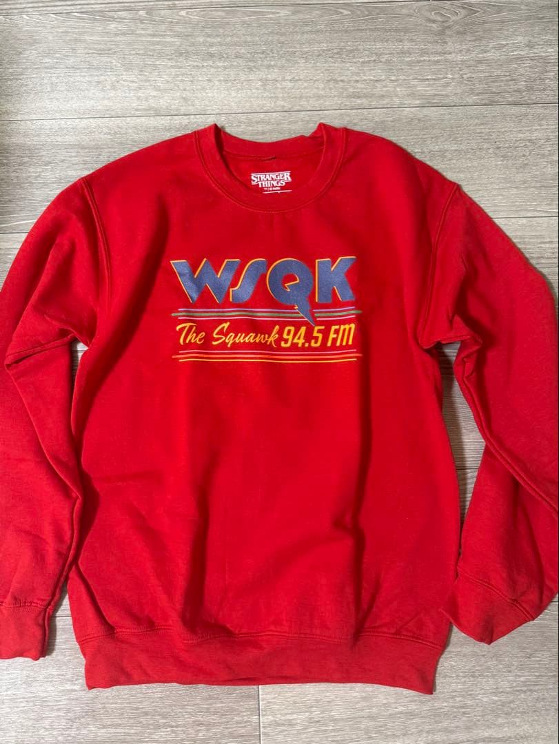 ストレンジャーシングス　WSQK トレーナー Sサイズ