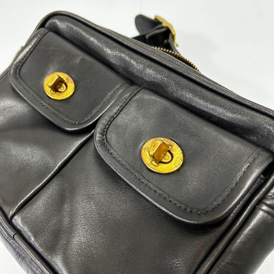 ◎vintage◎COACH Mini Body Bag BLACK