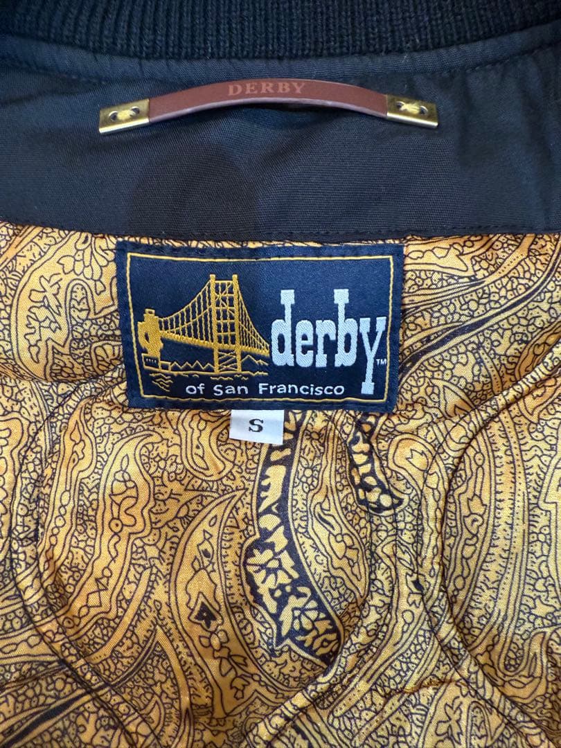 Derby of San Francisco Vest Black×Gold S