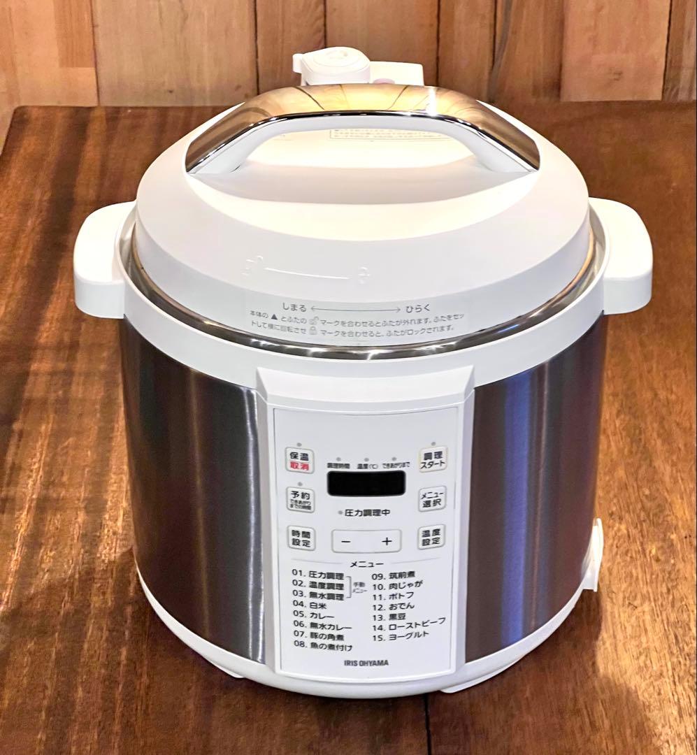 アイリスオーヤマ 電気圧力鍋6.0L PC-EMA6W