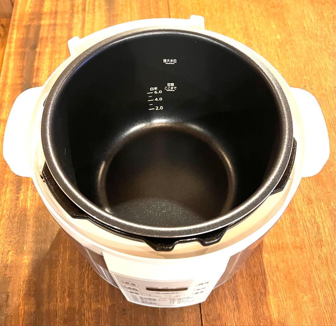 アイリスオーヤマ 電気圧力鍋6.0L PC-EMA6W