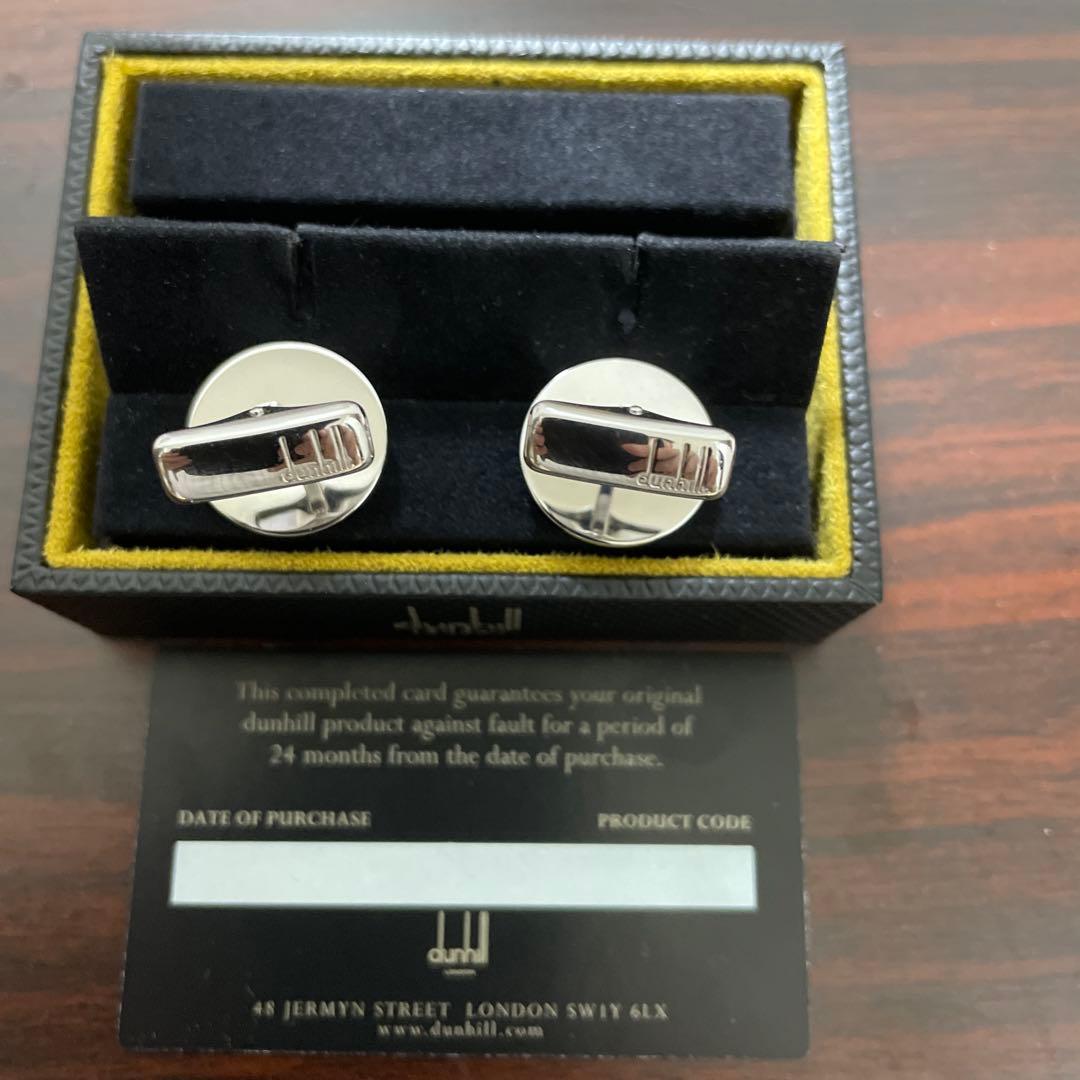 てんこdunhill ダンヒル マザーオブパール　ADカフリンクス