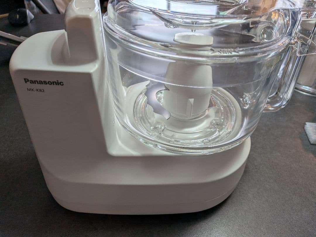 リコール対象外確認済・付属品完備 MK-K82 フードプロセッサー 美品