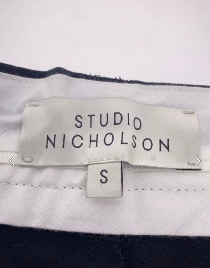 【美品】STUDIO NICHOLSON SORTE 黒ブラック Sソルテ