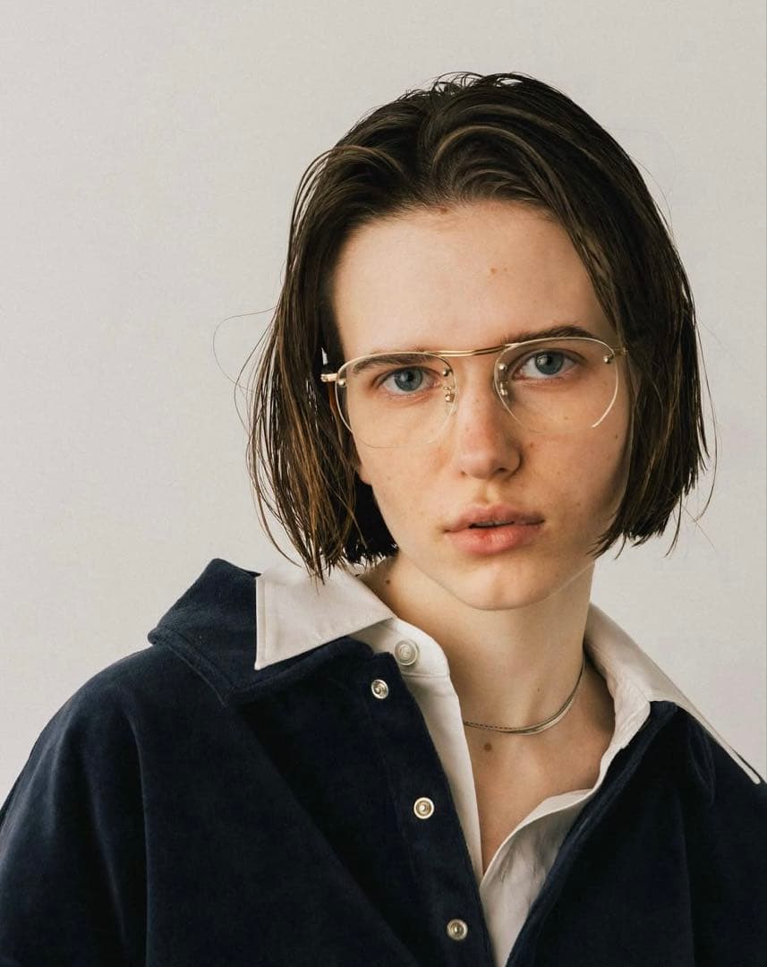 トップス CREDONA COTTON VELOUR OVER POLO