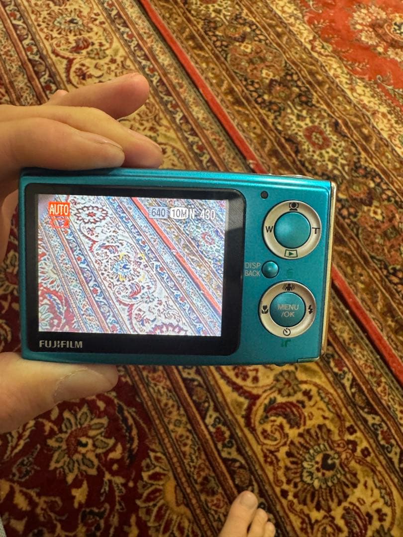 デジタルカメラ FujifilmFinePix Z20fd digital camerablue