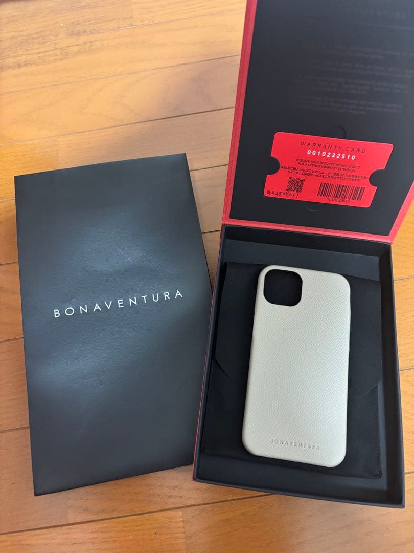 【再値下げしました！！】BONAVENTURA グレージュ iPhoneケース