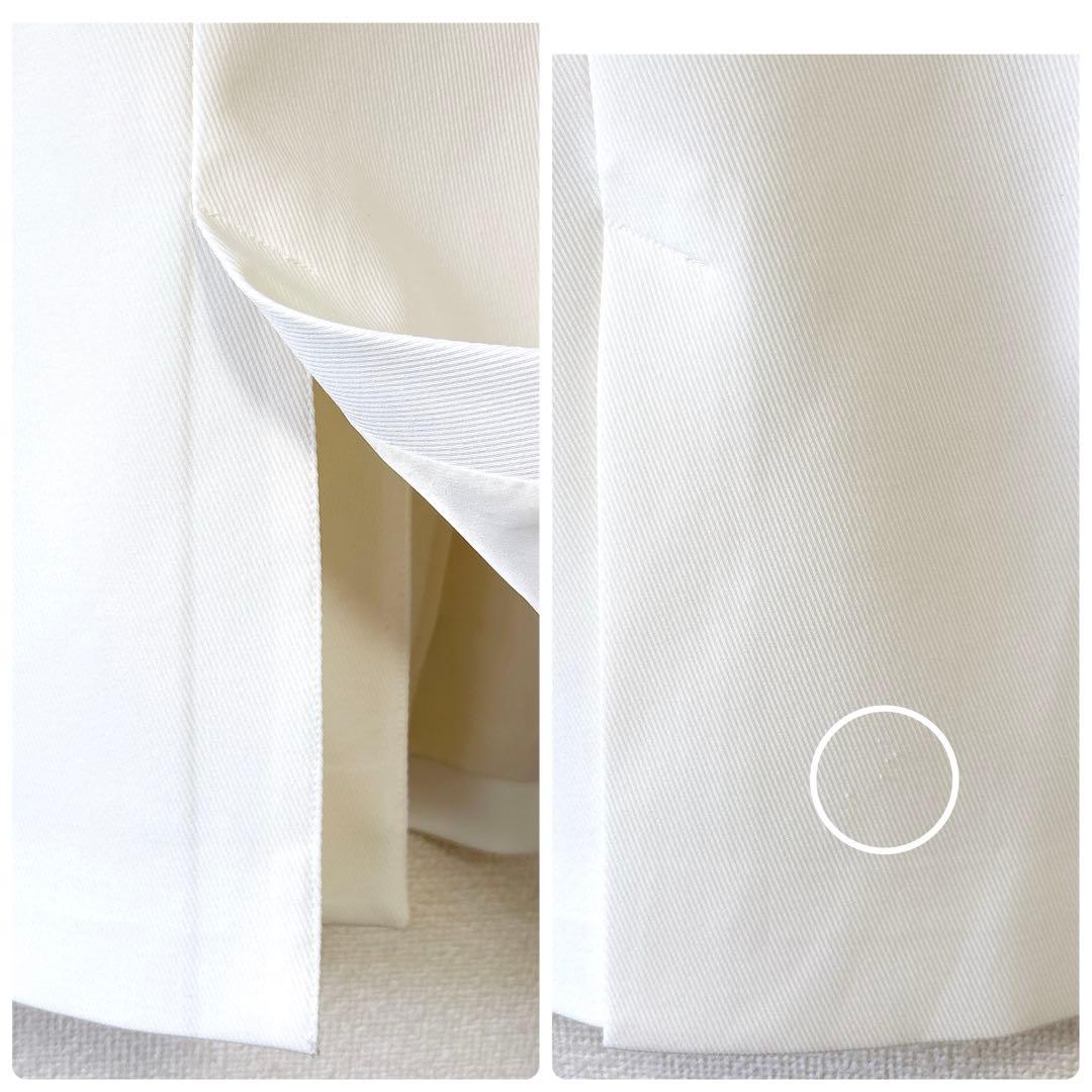 美品✨セルフォード セーラーカラーダブルジャケット テーラード 金ボタン 白 M