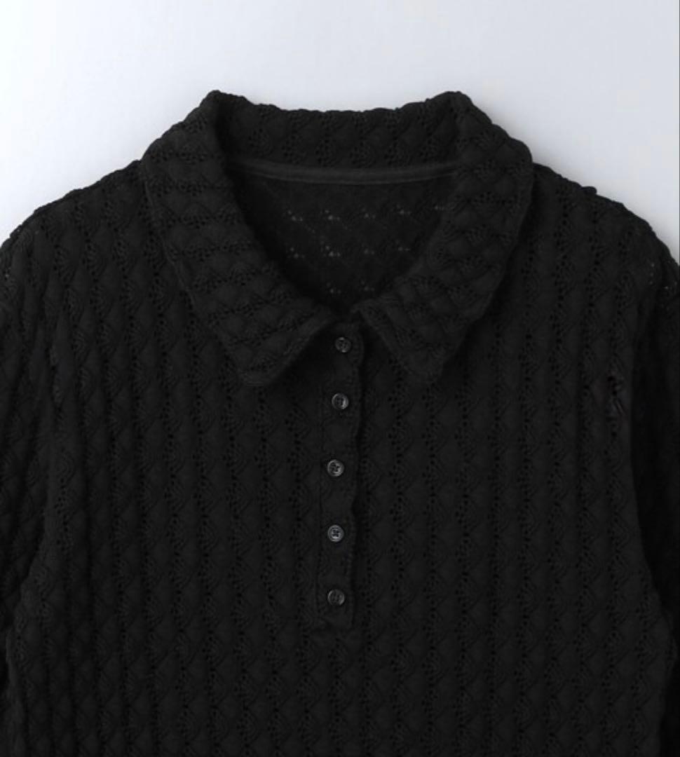 6(ROKU) スカシ カラー トップス