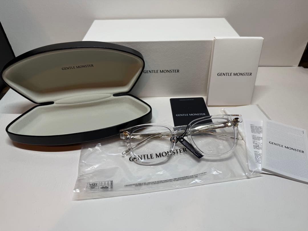 新品　GENTLE MONSTER Kubo C1 クリア　メガネ　サングラス