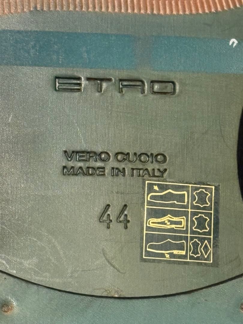 ETRO ブラックレザー メダリオンタッセルローファー サイズ44 値下げ対応⭕️