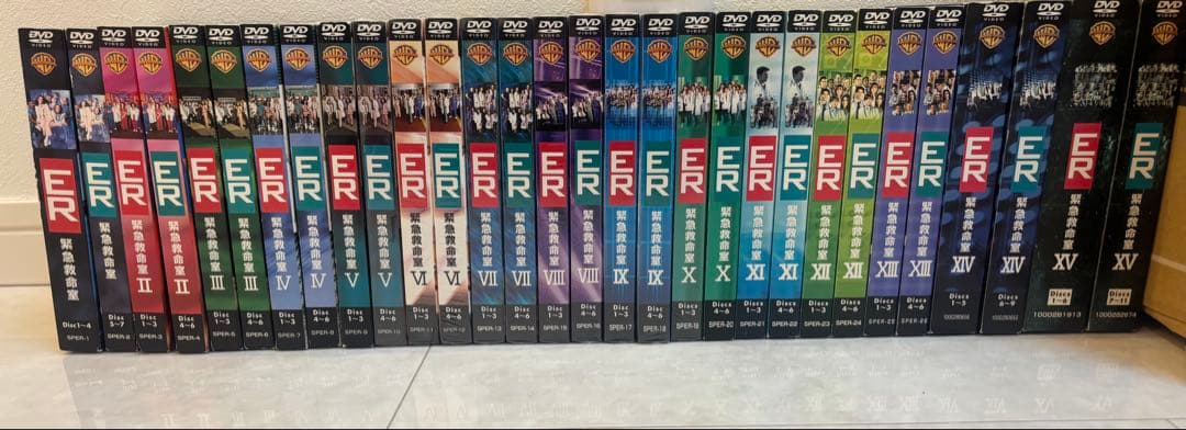 ER 緊急救命室 シーズン1-15 DVD 全巻セット　全シリーズ