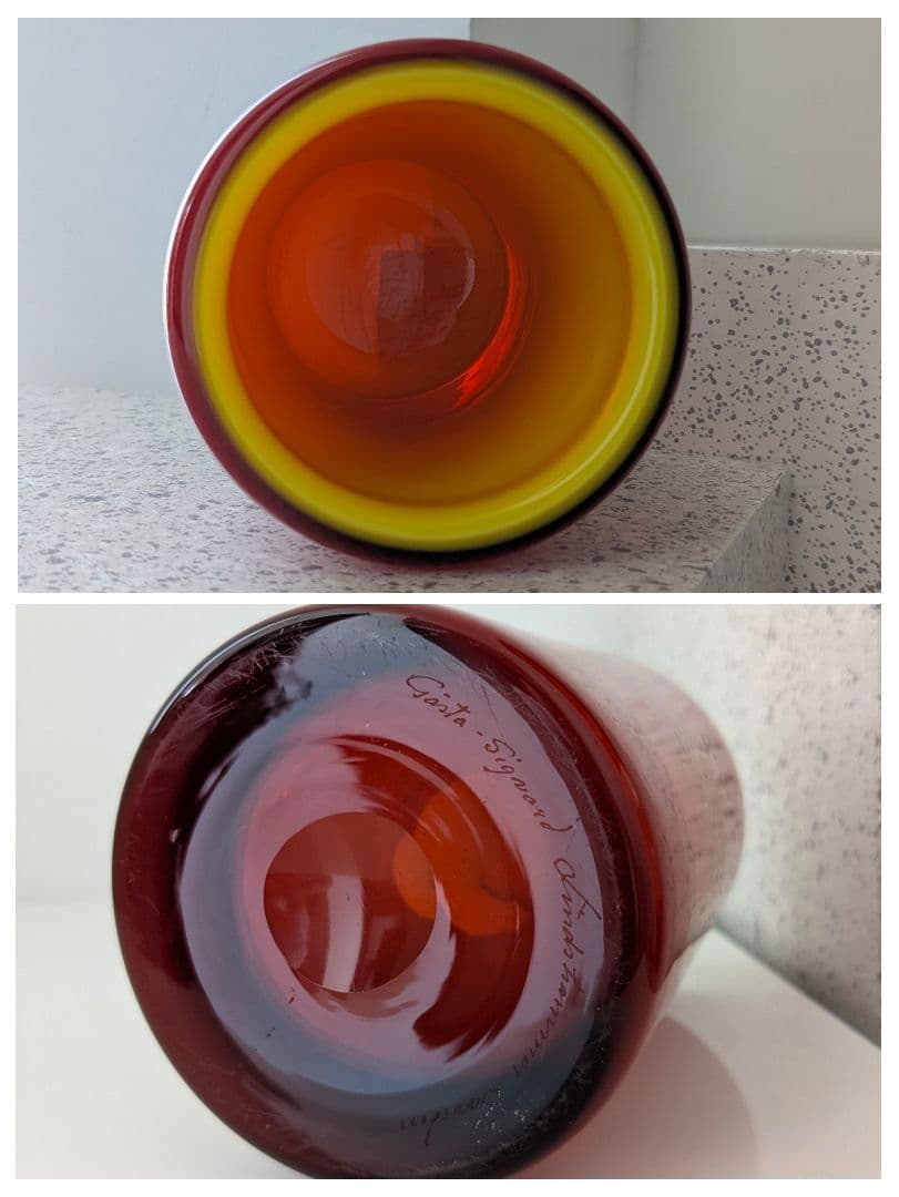 希少 60s Gosta Sigvard ラワーベース ミッドセンチュリー