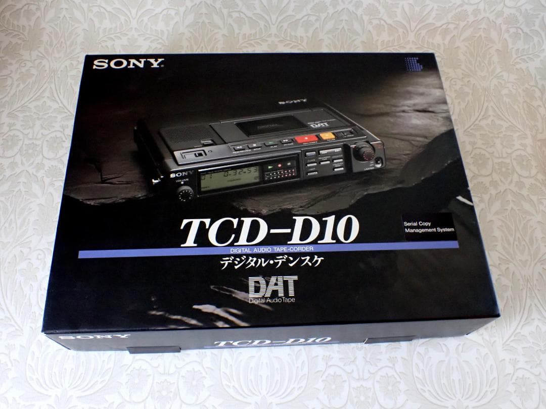SONY TCD-D10 DAT デンスケ　美品なれどテープ走行せず
