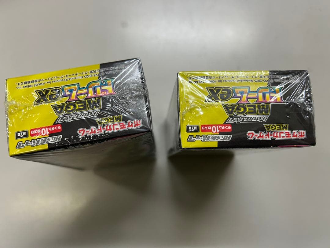 【新品未開封品】ポケモンカードゲーム　メガドリームex 2BOX シュリンク付き