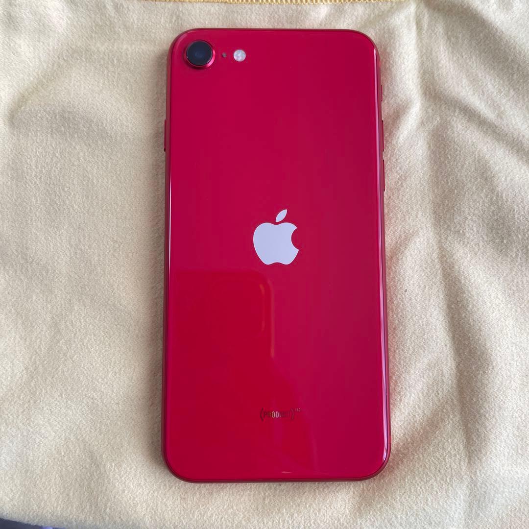 ‼️美品‼️ iPhone SE2 第2世代 128GB レッド ①