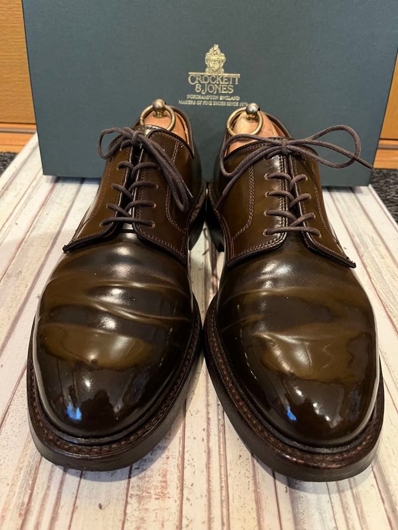 CROCKETT & JONES sedgemoor 6.5e コードバン