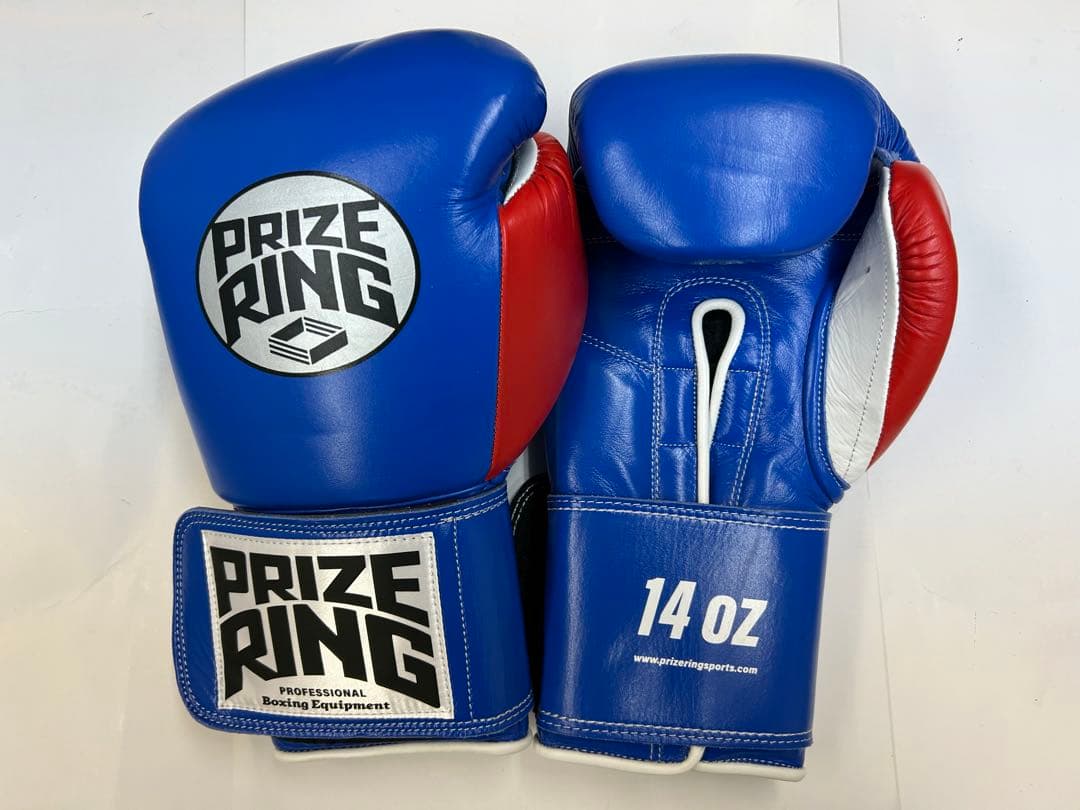 プライズリング　ボクシンググローブ　本革製　14oz