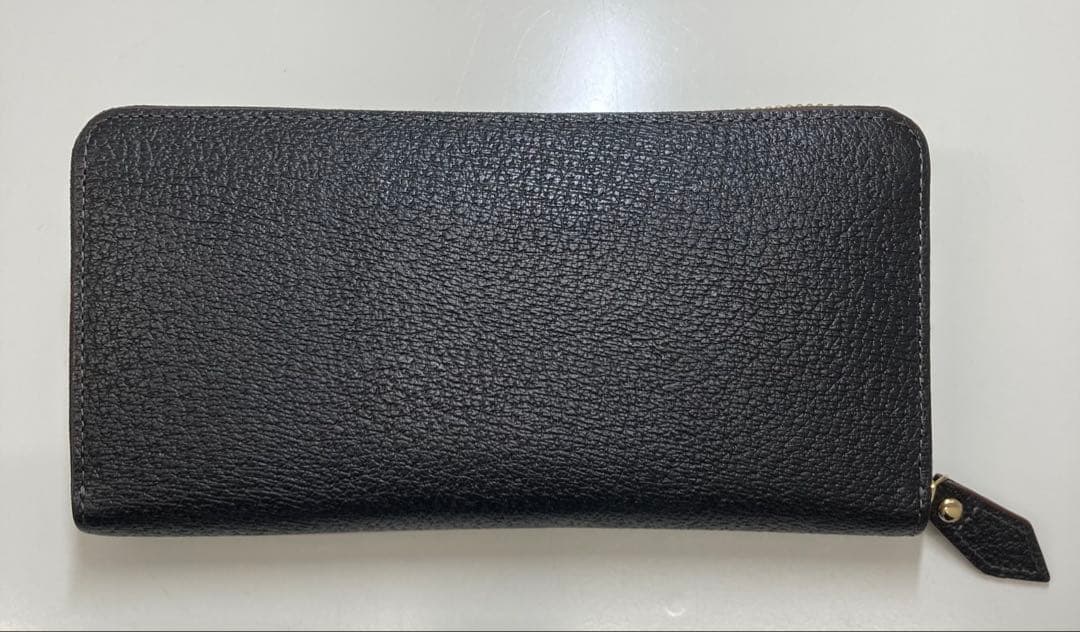 【Vivienne Westwood】長財布ブラック ラウンドジップビッグオーブ