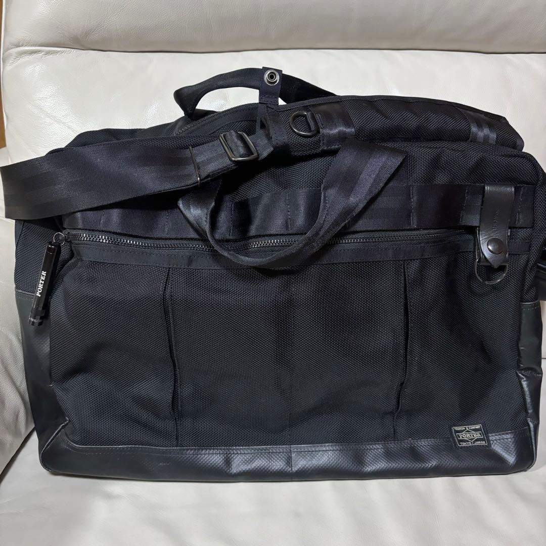 ポーター ヒート ツールボックス ミニボストンバッグ2way ブラック 黒