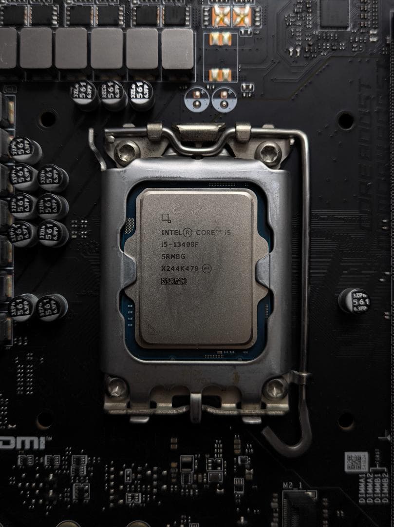 セット売り!! I5-13400F+MSI PRO B760-VC 動確済