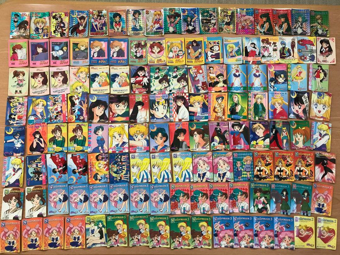 セーラームーン　カードダス 450枚以上　当時物