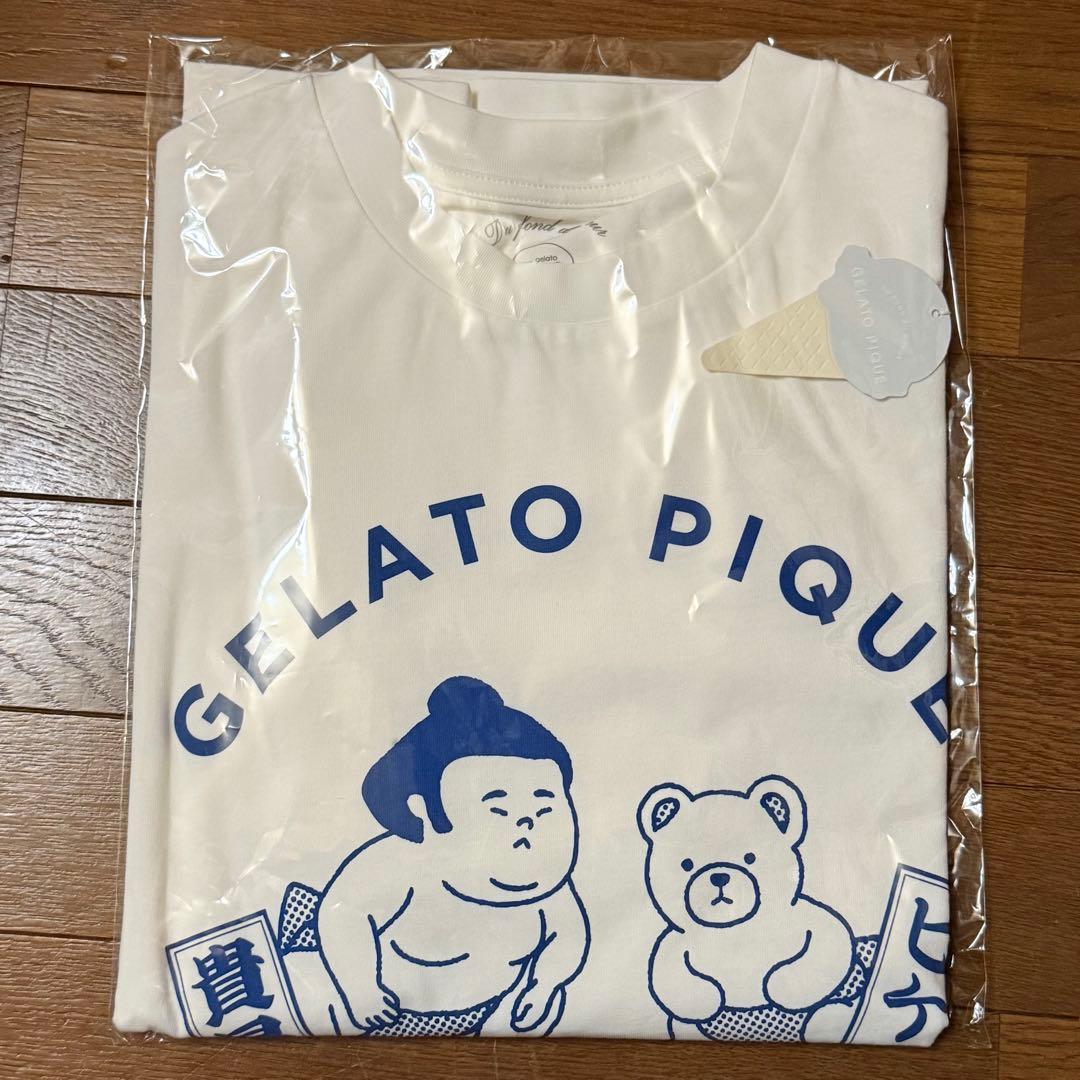貴景勝　白　ホワイト　ジェラートピケ ピケベア　Tシャツ　1枚