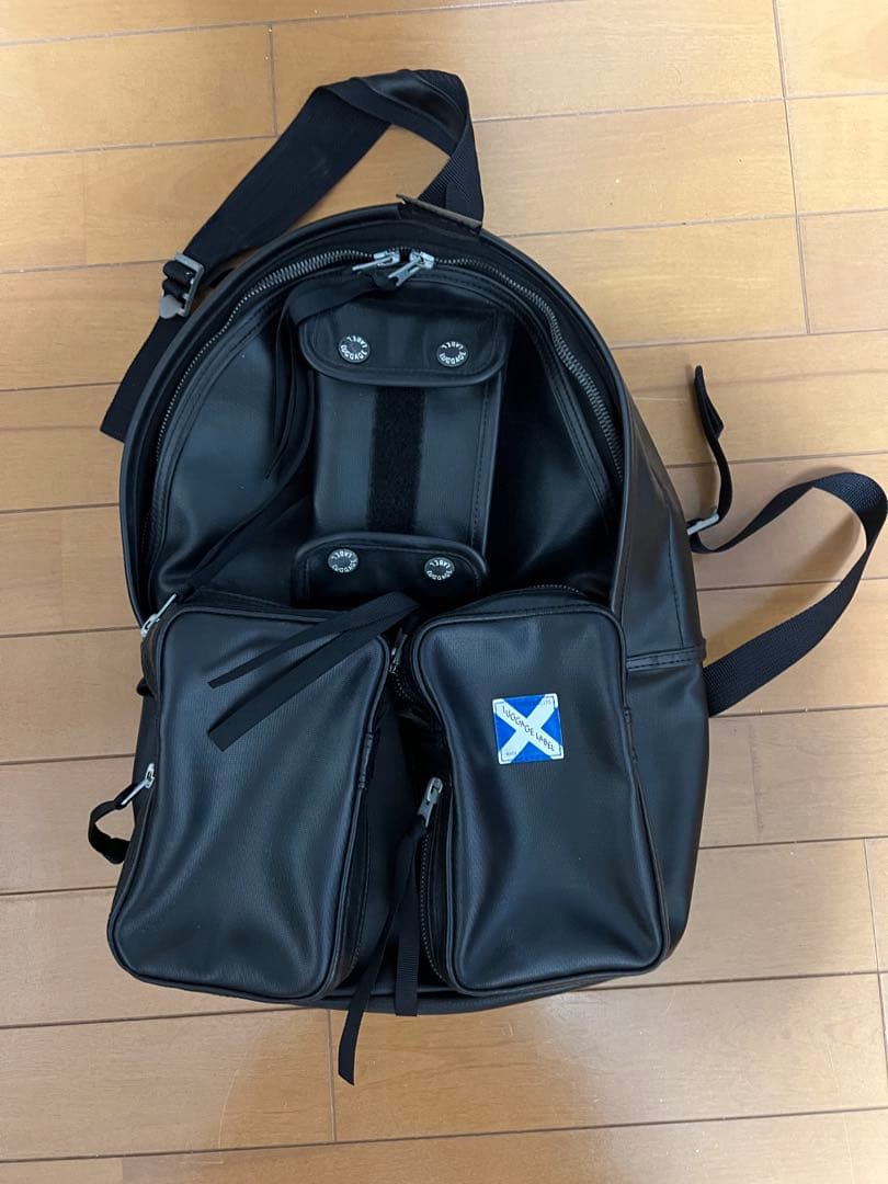 LUGGAGE LABEL ラゲッジレーベル　リュック　黒
