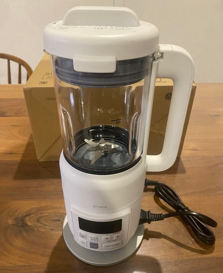 ななせ　siroca おうちシェフ BLENDER ホワイト