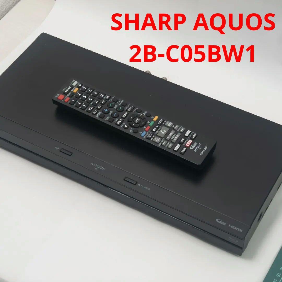 ✨動作OK✨ SHARP ブルーレイディスクレコーダー 2B-C05BW1