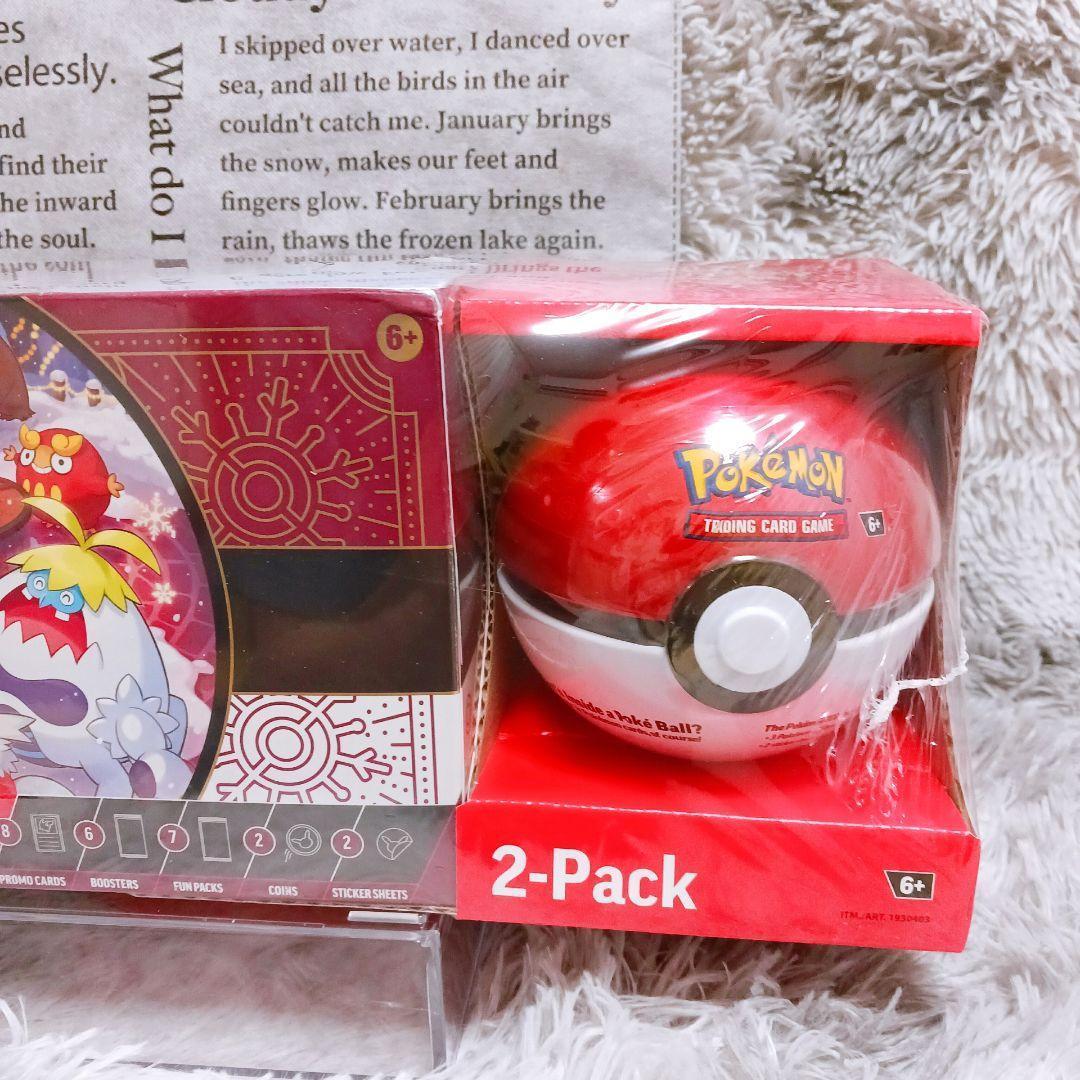 ✨海外限定✨コストコ ポケモンカード カレンダー クリスマス 2パック 未開封