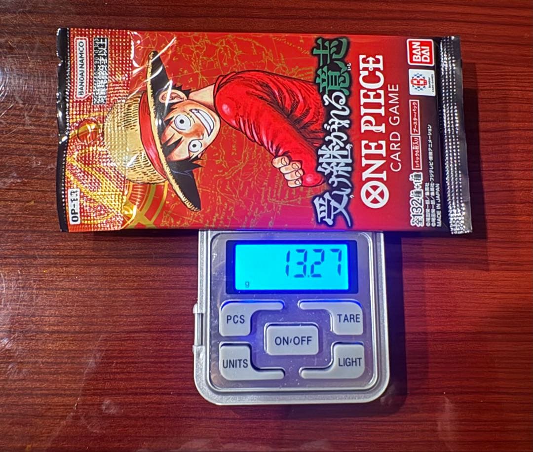 ふ*ず様 OP-13 受け継がれる意志｜3パック｜13.27〜13.72g｜コミ