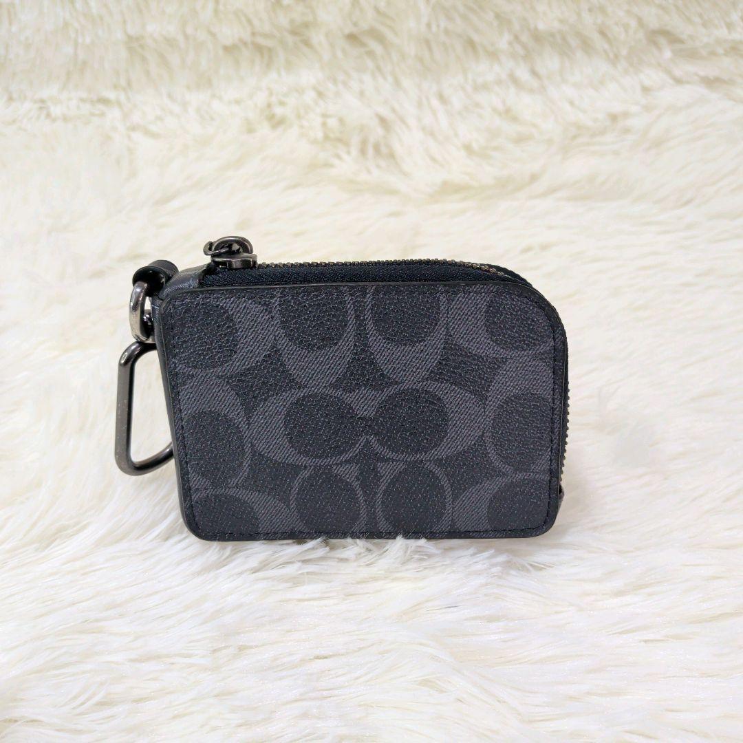 未使用級✨️　COACH 　Lジップキーケース　シグネチャー　CB927