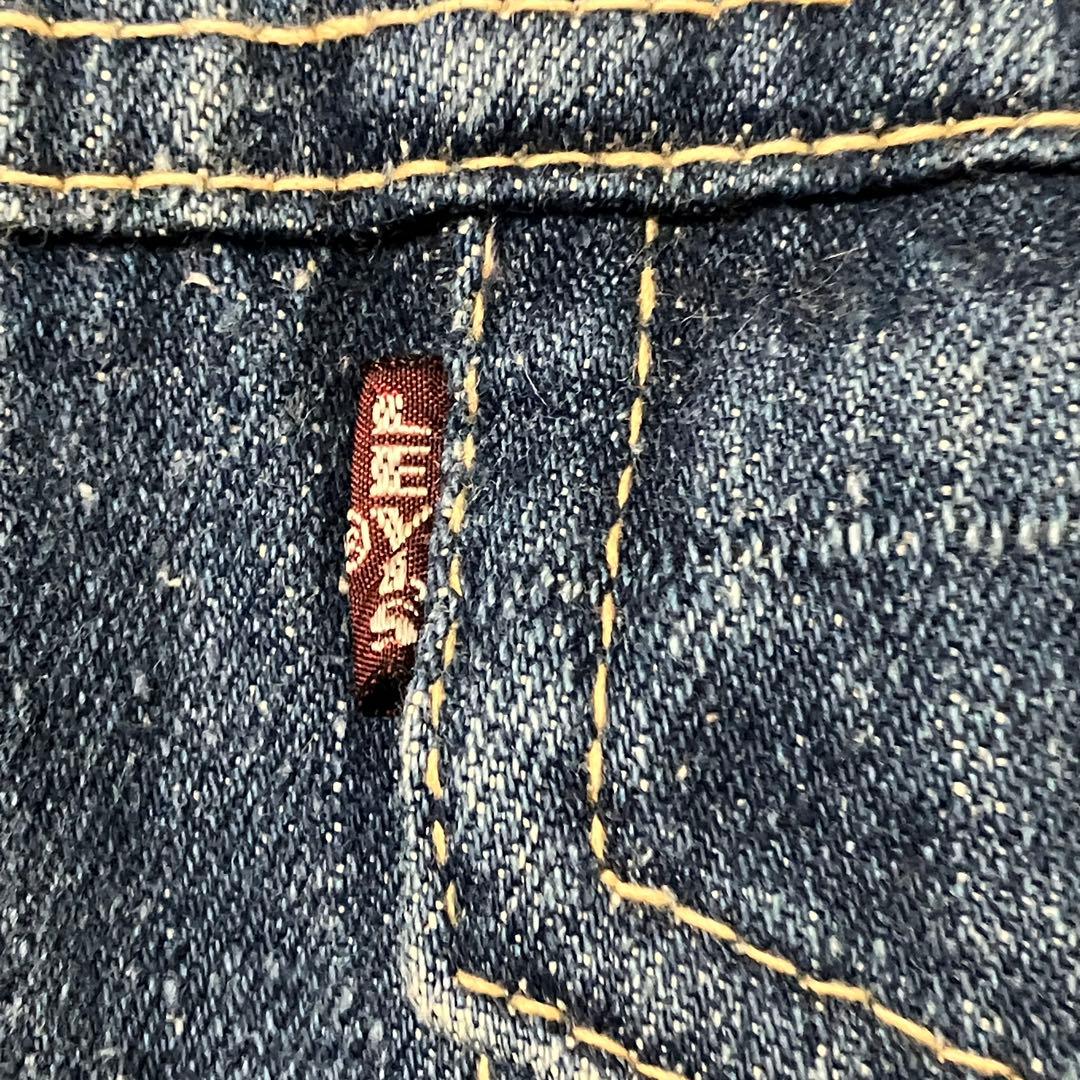 U*W様 極東リーバイスLevi's デニムジャケットBIG E イェローステッ